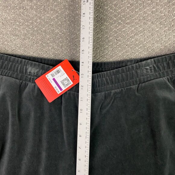 NWT Puma Ferrari Velour Sweat Pants Men's XXL Gray MT7 Scuderia Lounge Joggers - Picture 10 of 13